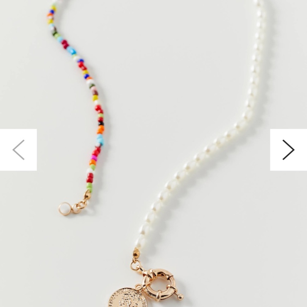 NWT Urban Outfitters Pearl and Bead necklace